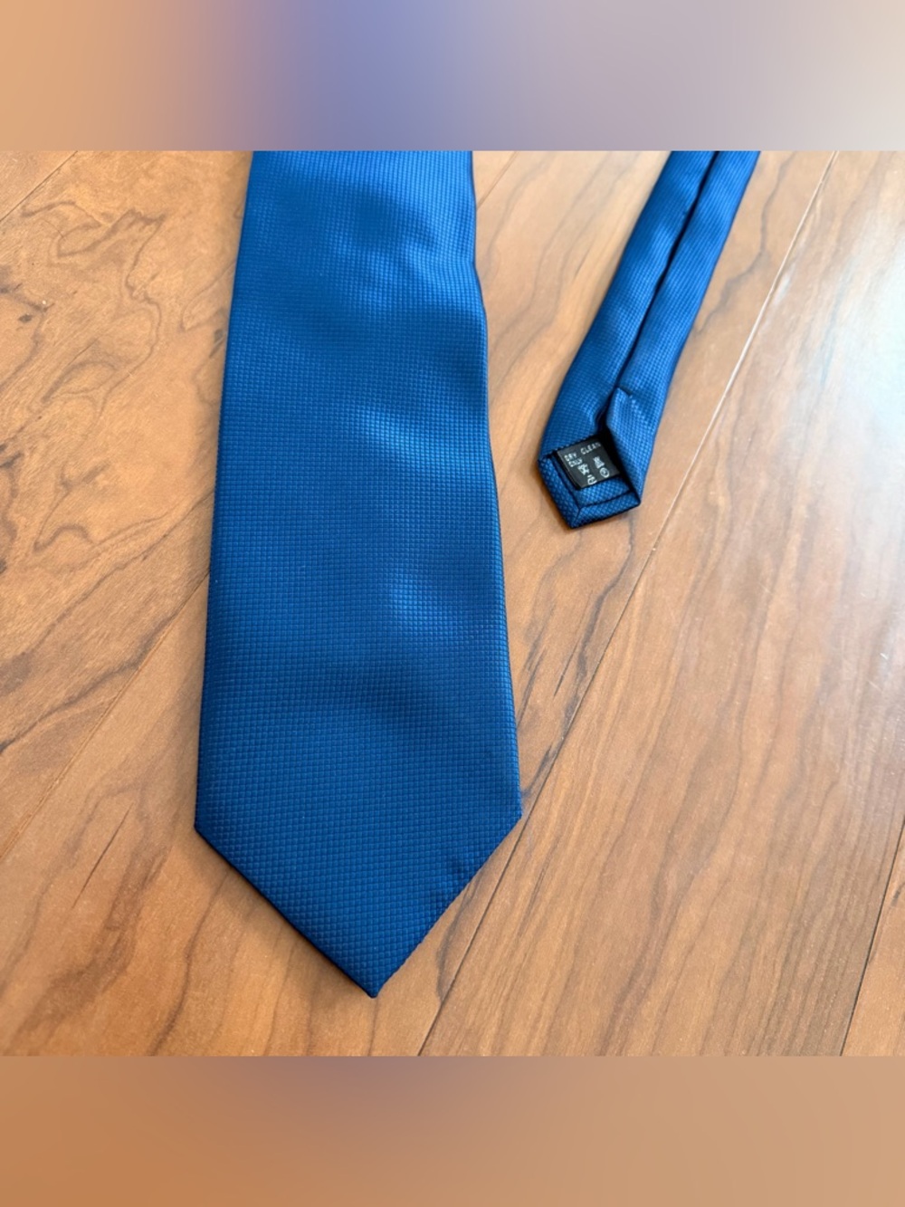 Creazioni‎ Tucci Firenze Italy Tie 100% Silk Dark Navy Blue 3.5”